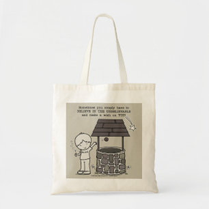 Doe een wens voor je! tote bag