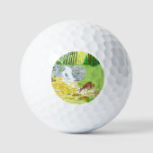 Doe en Fawn Golfballen (Voorkant)