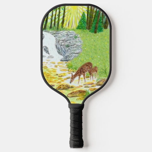 Doe en Fawn Pickleball Paddle (Voorkant)