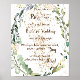 Doe Er Een Ring Om Kruiden Douche Spel Bord Poster