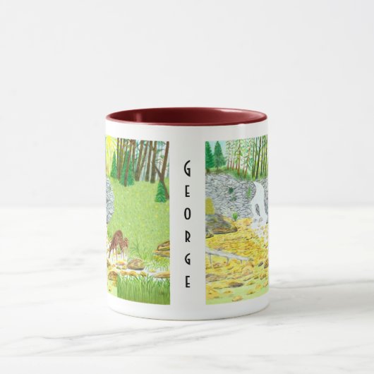 Doe et Fawn Combo Mug (Centre)
