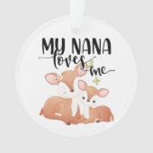 Doe et Fawn My Nana m'aime (devant)