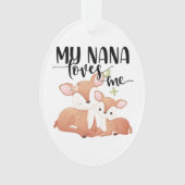 Doe et Fawn My Nana m'aime (devant)