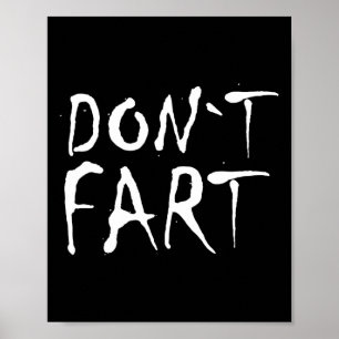 Doe Geen Scheet Bodybuilding Eiwit Fitness Gewicht Poster