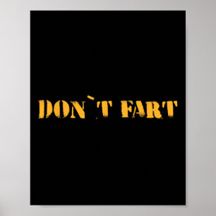Doe Geen Scheet Bodybuilding Eiwit Fitness Gewicht Poster
