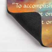 Doe geweldige dingen! Mousepad Muismat (Hoek)