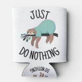 Doe gewoon niets blikjeskoeler (Achterkant)