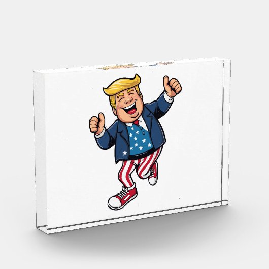 Doe het fotoblok van Trump (Links)