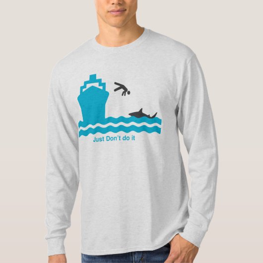 Doe het gewoon niet t-shirt (Voorkant)