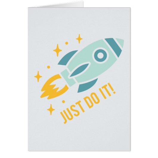 Doe het gewoon op een raket (Voorkant)