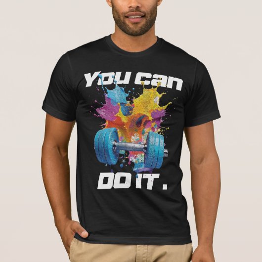 doe het gewoon . t-shirt (Voorkant)