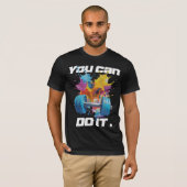 doe het gewoon . t-shirt (Voorkant volledig)
