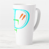 Doe het goed latte mok (Rechterhoek)