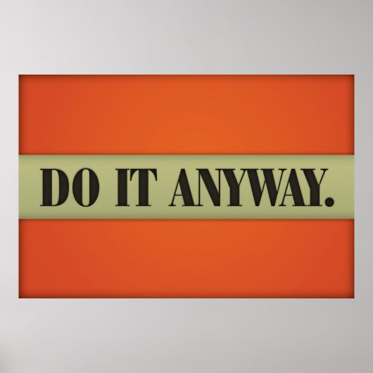 DOE HET IETS. POSTER (Voorkant)