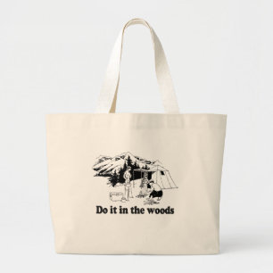 DOE HET IN DE BOSSEN 3 GROTE TOTE BAG