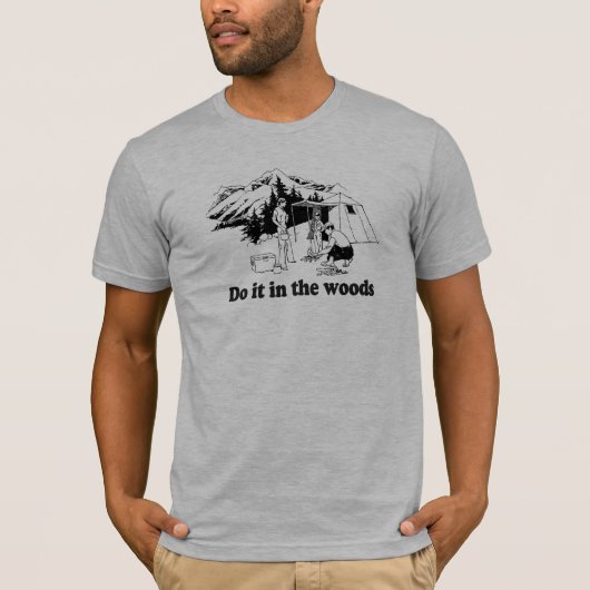 DOE HET IN DE BOSSEN 3 T-SHIRT (Voorkant)