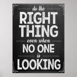 Doe het juiste klaslokaal Poster