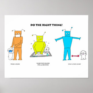 Doe het juiste poster