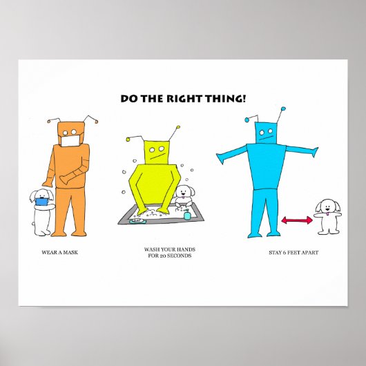 Doe het juiste poster (Voorkant)