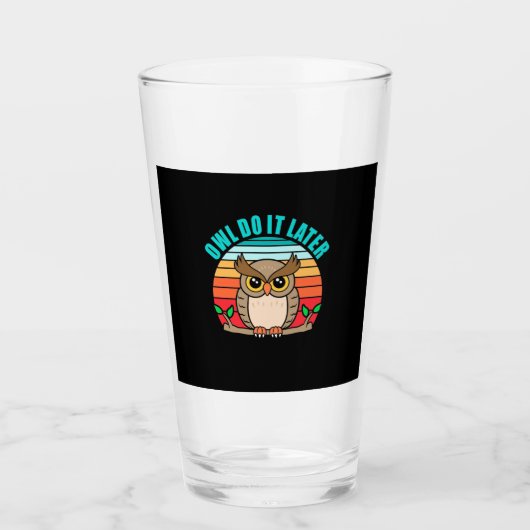 Doe het later glas (Voorkant)