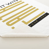 Doe het met bijbels geloof sherpa deken (3/4)