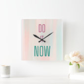 Doe het nu vierkante klok (Huis)