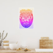 Doe het - Positieve Quote's Poster (Keuken)