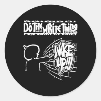 Doe het schrijven ding PT137 Sticker
