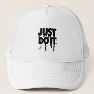 Doe Het Simpelweg! T-shirt Retro Krachtige Lette Trucker Pet