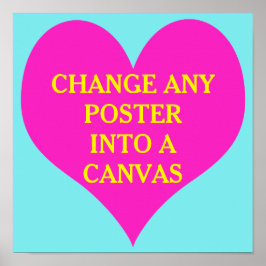 DOE HET U ZELF - Poster of Canvas