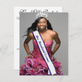 Doe-het-Uw Aansporing van de Pageant Kaart (Voorkant / Achterkant)