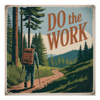 Doe Het Werk Perfect Poster