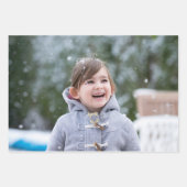 Doe-het-zelf Aangepaste Bruiloft Verjaardag Kerst  Inpakpapier Vel (Voorkant 2)