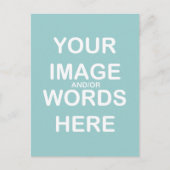 DOE-HET-ZELF ~ Ansichtkaart / Uitnodiging (Voorkant)