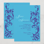 Doe-het-zelf elegante eenvoud in lucht en vintage  kaart (Voorkant / Achterkant)