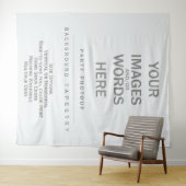 Doe-het-zelf-feestfoto-achtergrond - 224 cm x 264  wandkleed (In Situ (horizontaal))