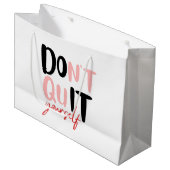 Doe het zelf groot cadeauzakje (Voorkant Gekanteld)