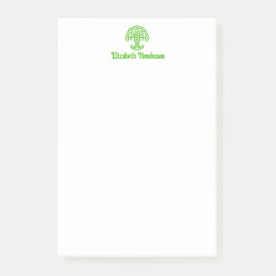 Doe-het-zelf Kleuren Keltische Knoop Levensboom me Post-it® Notes