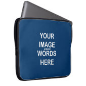 Doe het zelf - laptophoes van 15-17 inch laptop sleeve (Voorkant Rechts)