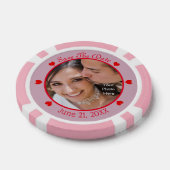 Doe-het-zelf - Reserveer de datum Poker Chips (Enkel)