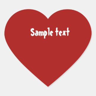 Doe-het-zelf sjabloon gemakkelijk kleur wijzigen f hart sticker