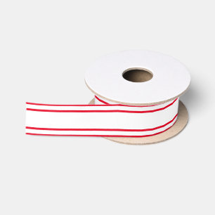 Doe-het-zelf streep- en achtergrondkleur - Rood Wi Lint