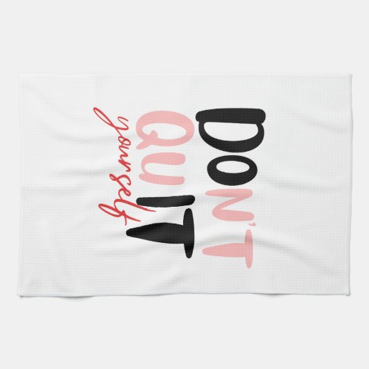 Doe het zelf theedoek (Horizontaal)