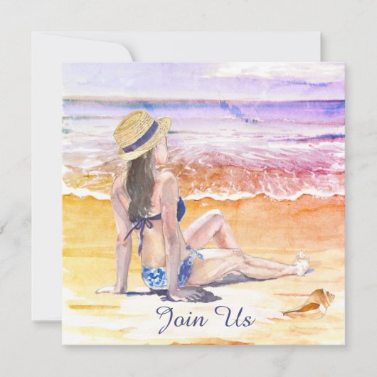 *~* Doe-het-zelf Tropisch Strand AR29 Algemene RSV Kaart (Voorkant)