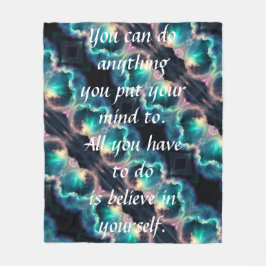 Doe iets fleece deken