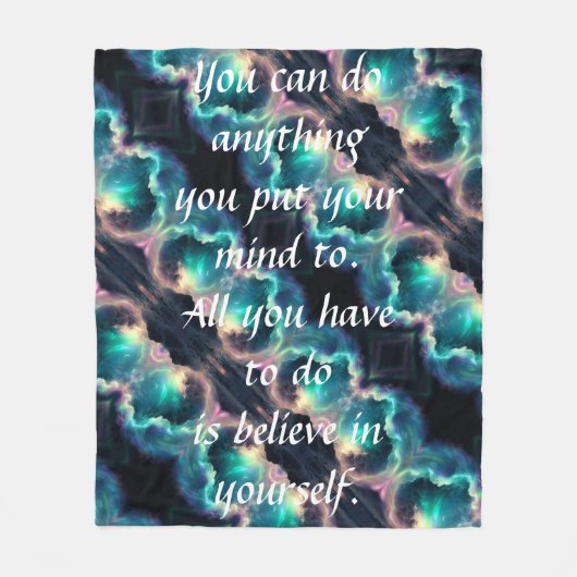 Doe iets fleece deken (Voorkant)