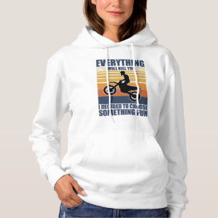Doe iets leuks met vuile fiets-cadeauidee hoodie
