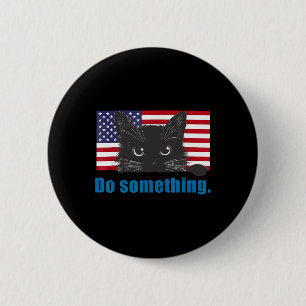 Doe iets met Michelle Obama Ronde Button 5,7 Cm