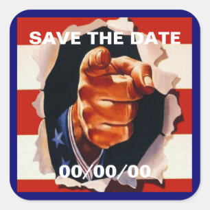 Doe je alles wat je kunt? Save-the-Date Sticker