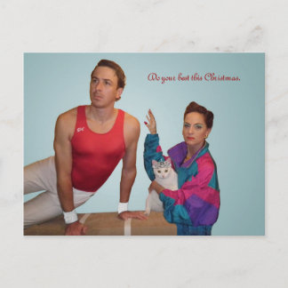 Doe je best deze kerst. feestdagenkaart